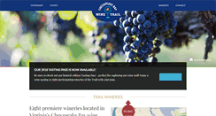 Desktop Screenshot of chesapeakebaywinetrail.com